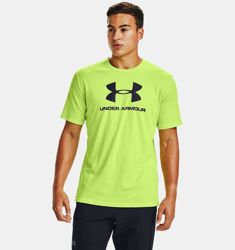 Maglia a manica corta UA Sportstyle Logo da uomo en oferta