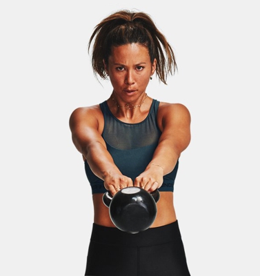 Reggiseno sportivo Armour® Mid Crossback M da donna