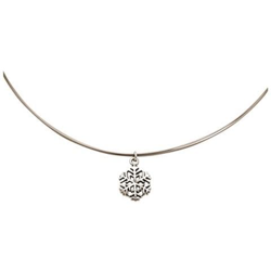 Collana - Ciondolo - Fiocco Di Neve - Argento 925-1,3 Cm precio