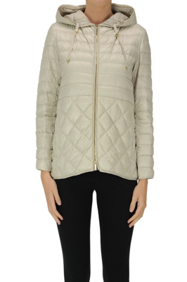 Quilted lightweight down jacket