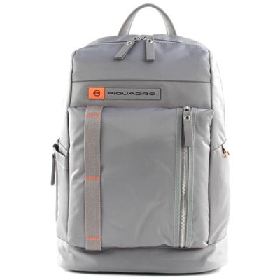 Zaino Pq-bios Zaino In Tessuto Eco E Pelle Grigio Ca4545bio / gr