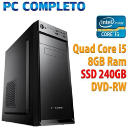 Pc Computer Desktop Intel Quad Core I5/8gb / ssd 240gb / dvdrw precio