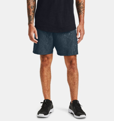 Short UA Woven Graphic Emboss da uomo características