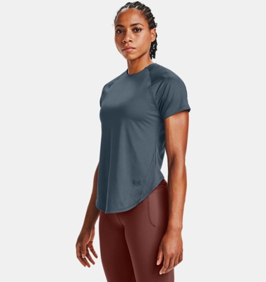 Maglia a manica corta UA Armour Sport Hi-Lo da donna