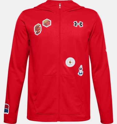 Giacca UA Hoops Warm Up da ragazzo