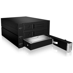 IB-563SSK, HDD, SAS, SATA, Seriale ATA II, Serial ATA III, Nero, Attività, HDD, Potenza, Alluminio, SATA características