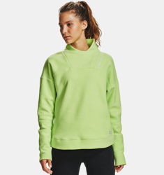Maglia UA RECOVER™ Fleece Wrap Neck da donna en oferta