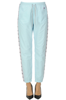 Nylon jogging trousers