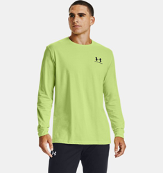 Maglia a manica lunga UA Sportstyle Left Chest da uomo características