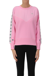 Cotton and techno fabric sweatshirt características