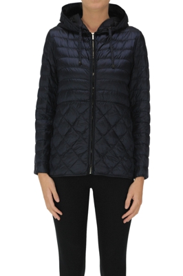 Quilted lightweight down jacket