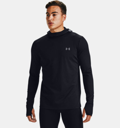 Felpa con cappuccio UA Qualifier Ignight ColdGear® da uomo precio