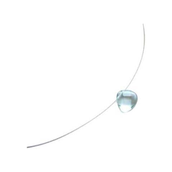 Donna - Collana - Ciondolo - Pendente - Argento - 925 Sterling Argento - Quarzo Azzurro - 45 Cm en oferta