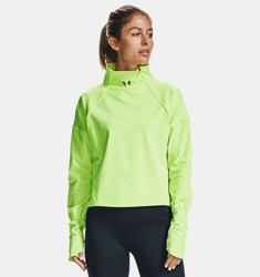 Maglia UA RUSH™ ColdGear® ½ Zip da donna en oferta
