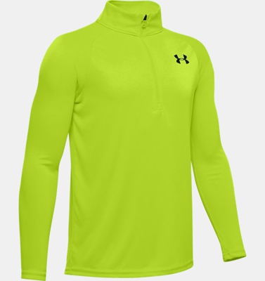 Maglia UA Tech™ 2.0 ½ Zip da ragazzo
