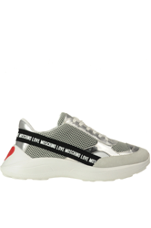 Techno fabric and leather sneakers características