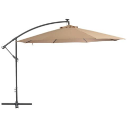 Ombrellone A Sbalzo Con Palo In Alluminio 350 Cm Grigio Talpa en oferta