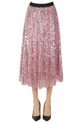 Sequined midi skirt