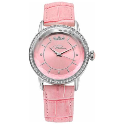 Orologio Miluna Momenti Donna Cristalli Pelle Rosa Orl1001 r35