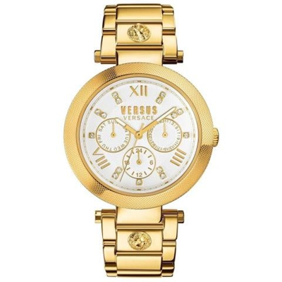 orologio donna moda solo tempo con Cinturino in Acciaio Oro