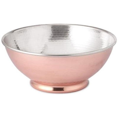 Insalatiera In Rame Home Line, Diam. 25 Cm