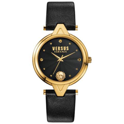 orologio donna moda sci11 cassa Oro con Cinturino pella nero solo tempo características