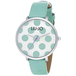Orologio Donna Tlj1048 Cassa Solo Tempo Pois Verdi con Cinturino Pelle Verde precio