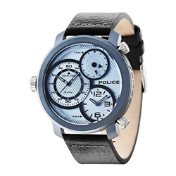 Mamba Orologio Da Polso, Pelle, Nero en oferta