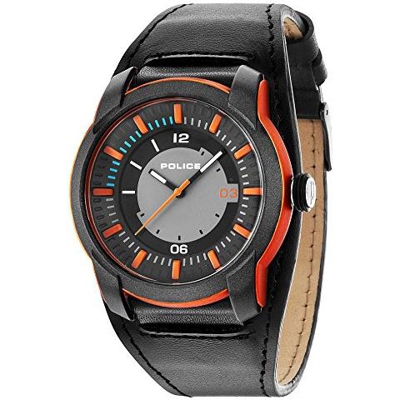 Orologio Da Polso, Analogico, Uomo, Pelle, Nero