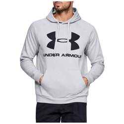 Rival Fleece Sportstyle Logo Hoodie 1345628-014, Uomo, Grigio, Felpa, Numero: M Eu características