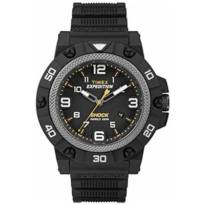 Tw4b01000 Orologio Da Polso Al Quarzo, Analogico, Uomo, Resina, Nero