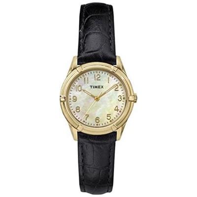 Tw2p76200 Orologio Da Polso, Quadrante Analogico Da Donna, Cinturino In Pelle, Colore Nero