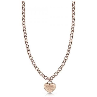 Collana Donna Guess Jewels Follow My Charms Oro Rosa Ubn28016