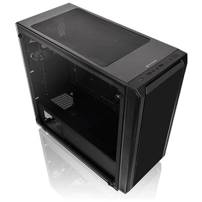 Versa J23 TG Case per Desktop PC, Nero