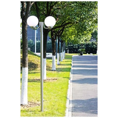 Lampione Da Giardino Monate H. 220 Cm, 2 Lampade