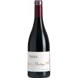 COSTIERES DE NIMES - HERITAGE ROUGE 2018 - CHATEAU DE NAGES características