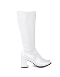Stivali bianchi vernice donna precio