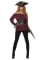 Camicia bordeaux da pirata donna características