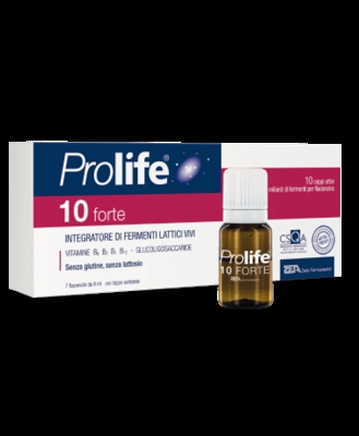 Prolife 10 Forte Integratore Alimentare 7 Flaconi x8ml