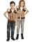 Gilet marrone da cowboy per bambino en oferta