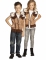 Gilet marrone da cowboy per bambino