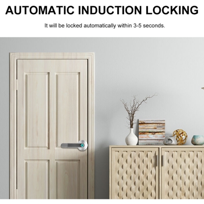 WAFU Bluetooth password smart serratura dell'impronta digitale ricaricabile singola maniglia blocca il portellone attorno massimo supporto 40