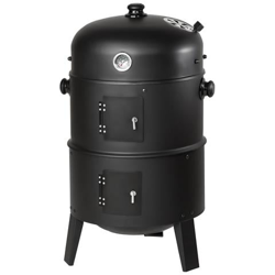 Barbecue Affumicatore 3 In 1 - Nero precio