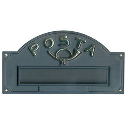 Alubox A3 Placca Bucalettere Ottone Lucido precio