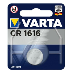 BATTERIA CR1616 3V 55mAh 6616 - Varta características