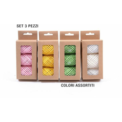 Rotolo Raffia Set 3 Pz. 10 Mt. Col. Ass. - BIGHOUSE IT precio