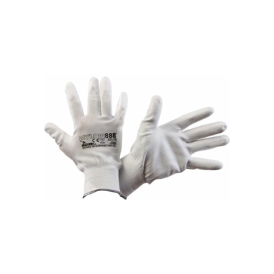 Guanti Nylon/888 Palmo Poliuretano Tg.10 (1 Pa) - NERI