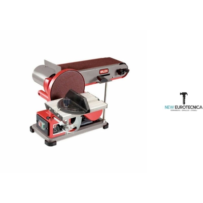 Valex levigatrice a nastro e disco lnd151 combinata da banco leviga inclinabile