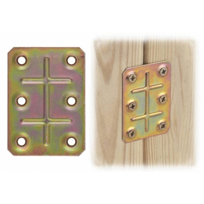 Piastra Diritta Acc.Trop. Art.162 Mm.50X 70 - ALDEGHI LUIGI