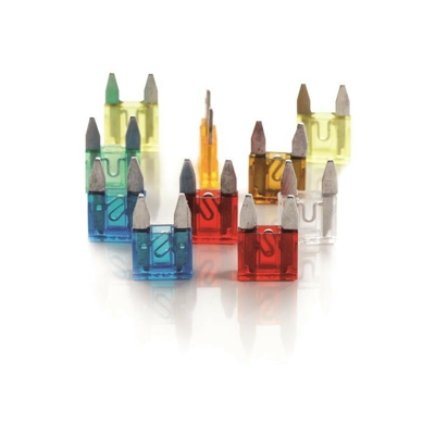 Set 10 Mini Fusibili Bilama Ampere Assortiti - BOTTARI